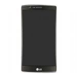 Replacement Part for LG G4 F500 LCD Screen and Digitizer Assembly with Front Housing - Black - LG Logo